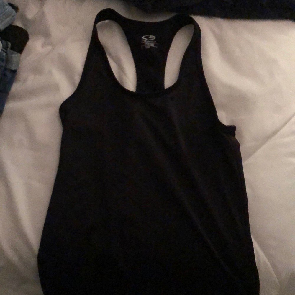Black Champion Tank Top